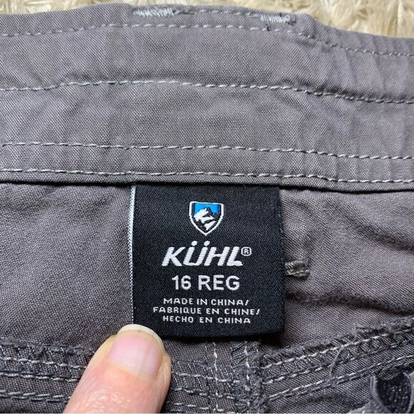 Kuhl splash roll up cargo pant womans 16 outdoor hiking travel - Picture 4 of 10